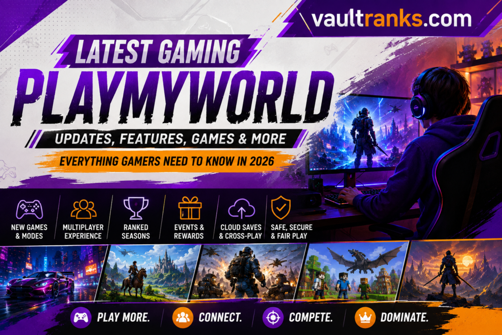 Latest Gaming PlayMyWorld