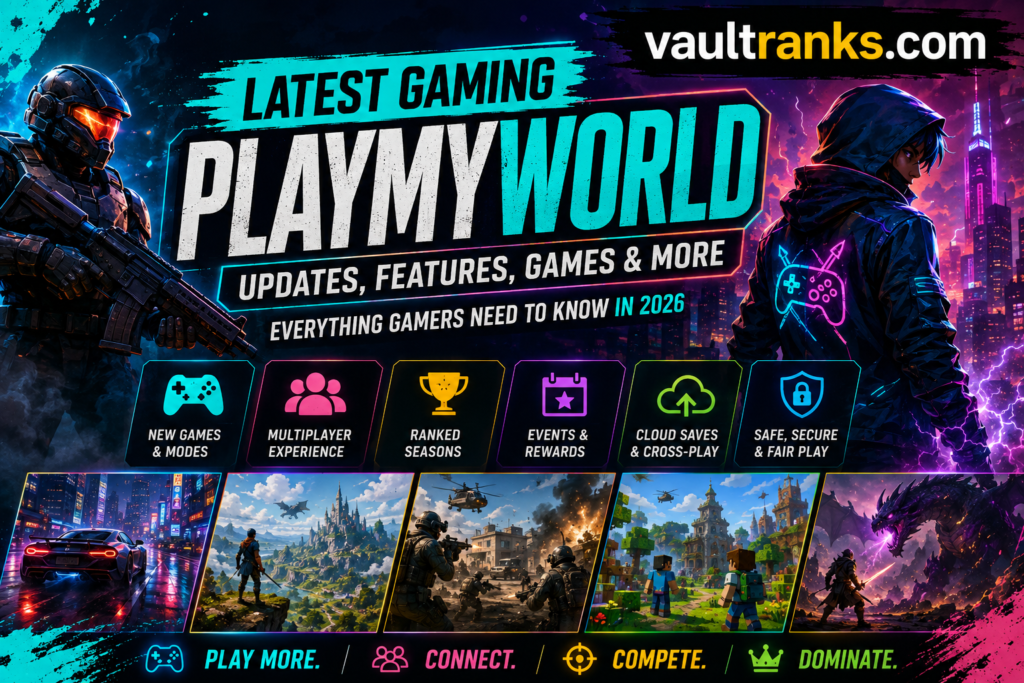 Latest Gaming PlayMyWorld